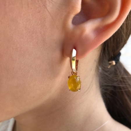 Купить оптом серьги из серебра с агатами 2320390901-50 от Krasnoe