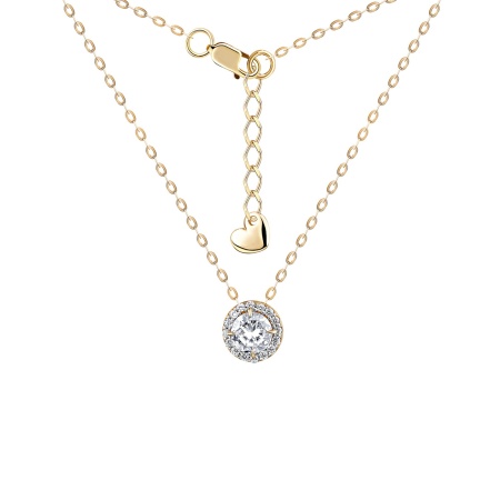 Купить оптом колье из серебра с фианитами 8329201874л-3-40 от Krasnoe