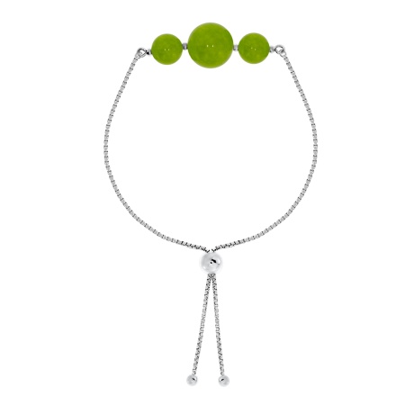 Купить оптом браслет из серебра с агатами 4340652542-18-57 от Krasnoe