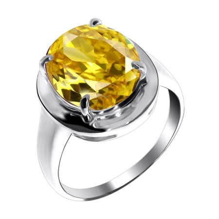 Купить оптом кольцо из серебра с кварцем 1340180029-50 от Krasnoe