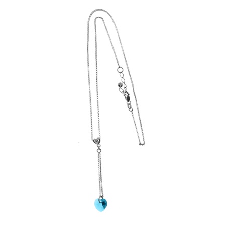 Купить оптом колье из серебра с кварцем 8340186062-79-40 от Krasnoe