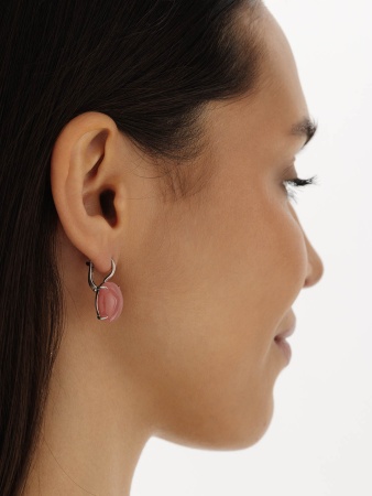 Купить оптом серьги из серебра с кошачий глазами 2340265145-30 от Krasnoe