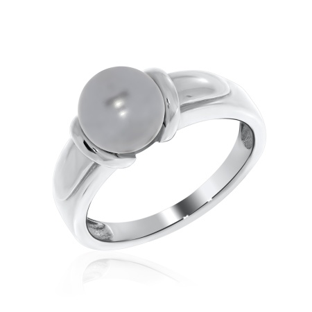Купить оптом кольцо из серебра с жемчугом 1340050847-21 от Krasnoe