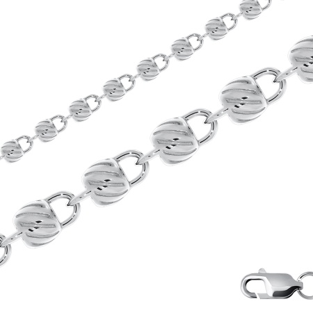 Купить оптом браслет из серебра с фианитом 4340406150-20 от Krasnoe