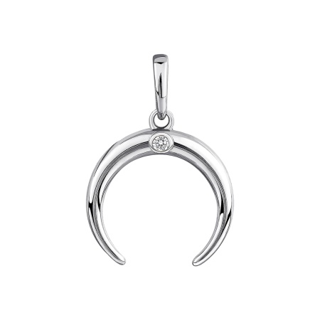 Купить оптом подвеска из серебра с фианитом 3340204767л от Krasnoe
