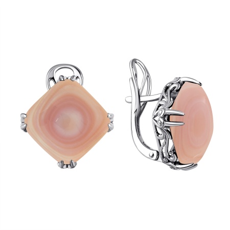 Купить оптом серьги из серебра с перламутрами 2340491861-30 от Krasnoe