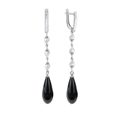 Купить оптом серьги из серебра с агатами 2340391515-20 от Krasnoe