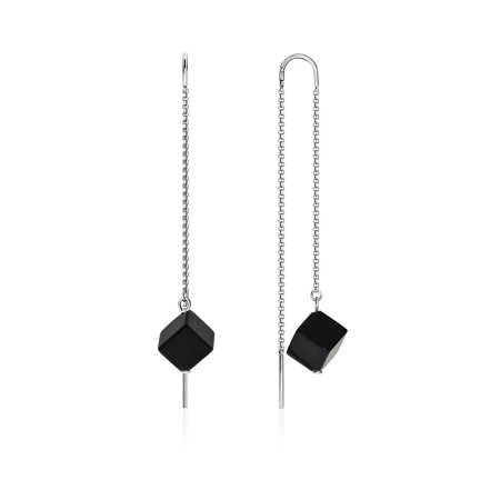 Купить оптом серьги из серебра с агатами 2340390703-20 от Krasnoe