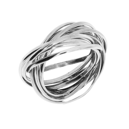 Купить оптом кольцо из серебра без вставок 1340400183-1 от Krasnoe