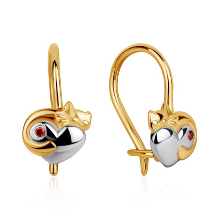 Оптом серьги из серебра с фианитами 2329200487-37 цена от Krasnoe Купить оптом серьги из серебра с фианитами 2329200487-37 от Krasnoe