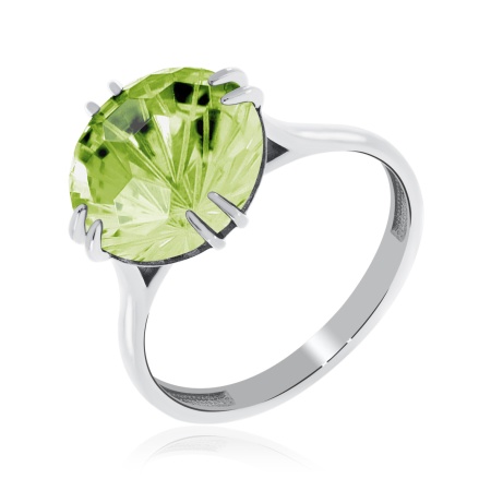 Купить оптом кольцо из серебра с фианитом 1340201498-65 от Krasnoe