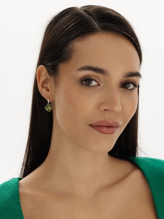 Купить оптом серьги из серебра с фианитами 2340201498-65 от Krasnoe