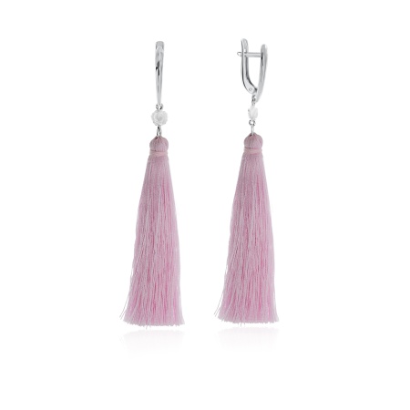 Купить оптом серьги из серебра с перламутрами 2340490519-2 от Krasnoe