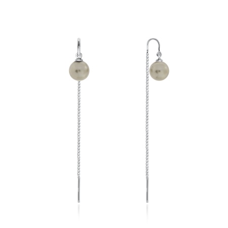 Купить оптом серьги из серебра с жемчугами 2340241683-1-21 от Krasnoe