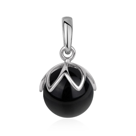 Купить оптом подвеска из серебра с агатом 3340396724-20 от Krasnoe