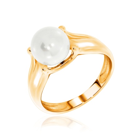 Купить оптом кольцо из серебра с жемчугами 1320241399 от Krasnoe