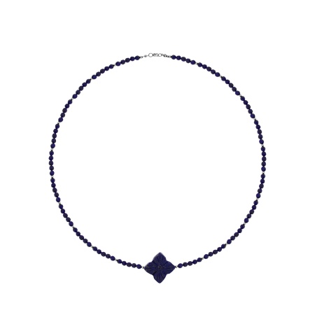 Купить оптом колье из серебра с лазуритами 8340476136-40 от Krasnoe