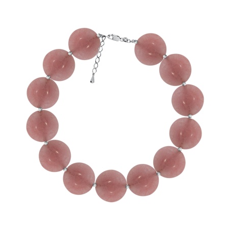 Купить оптом браслет из серебра с агатами 4340656144-17-30 от Krasnoe