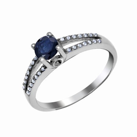 Купить оптом кольцо из серебра со шпинелью 1340840008-80 от Krasnoe