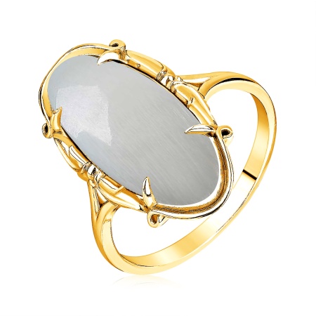 Купить оптом кольцо из серебра с перламутром 1320495063 от Krasnoe