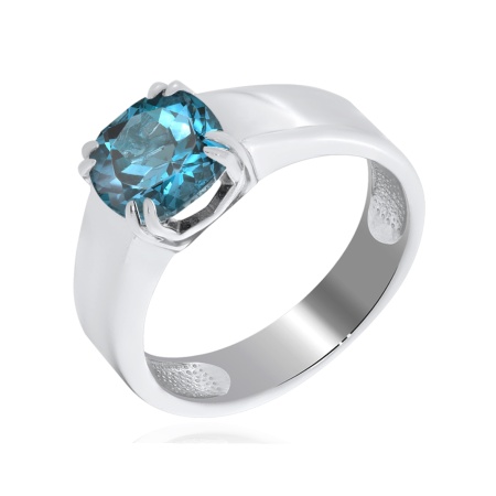 Купить оптом кольцо из серебра с топазом 1340071536-76 от Krasnoe