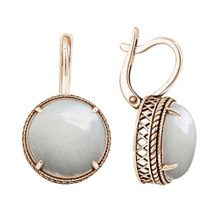 Купить оптом серьги из серебра с перламутрами 2320495179 от Krasnoe