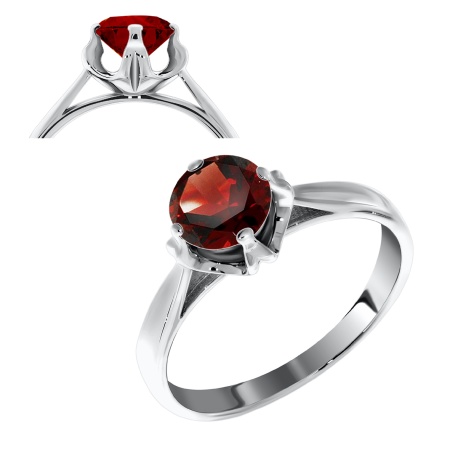 Купить оптом кольцо из серебра с фианитом 1340200018-31 от Krasnoe