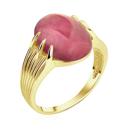 Купить оптом кольцо из серебра с родонитом 1318456356 от Krasnoe