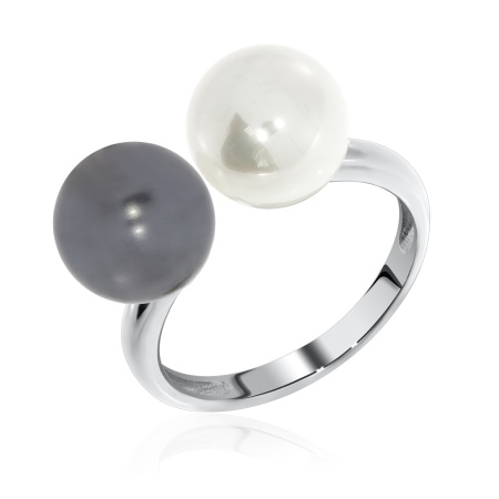 Купить оптом кольцо из серебра с жемчугами 1340244318-1-11 от Krasnoe