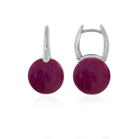 Купить оптом серьги из серебра с агатами 2340394318-37 от Krasnoe