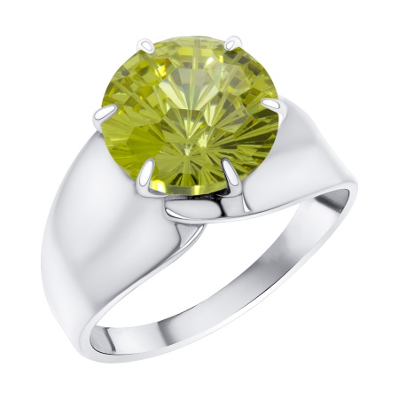 Купить оптом кольцо из серебра с фианитом 1340205776-65 от Krasnoe