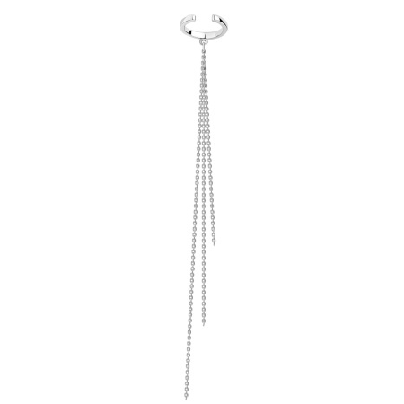 Купить оптом серьга из серебра без вставок 2340405509-9 от Krasnoe