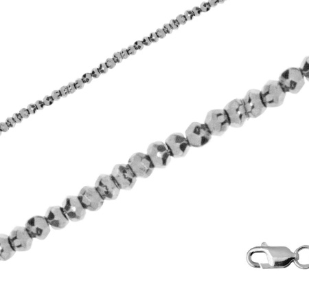 Купить оптом браслет из серебра с пиритами 4340876050-17 от Krasnoe