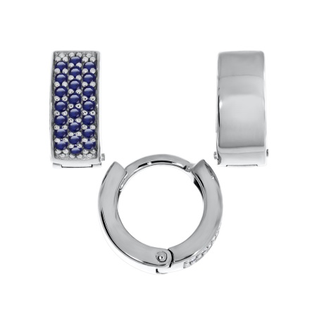 Купить оптом серьги из серебра с ситаллами 2340881275л-82 от Krasnoe