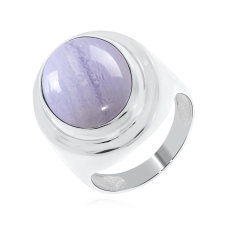 Купить оптом кольцо из серебра с агатом 1340390978-84 от Krasnoe