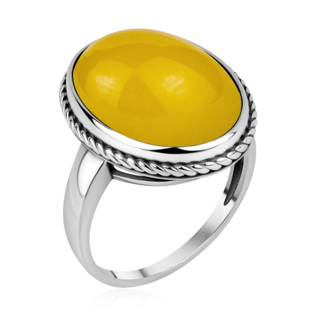 Купить оптом кольцо из серебра с агатом 1310396358-50 от Krasnoe