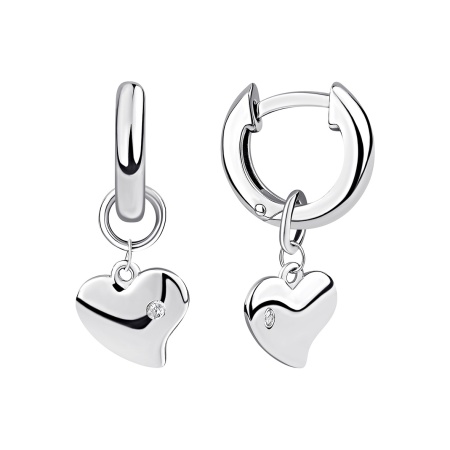 Купить оптом серьги из серебра с фианитами 2340204836 от Krasnoe