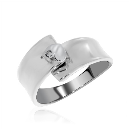 Купить оптом кольцо из серебра без вставок 1340401733-1 от Krasnoe