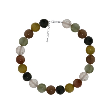 Купить оптом браслет из серебра с кварцем 4340996088-17 от Krasnoe