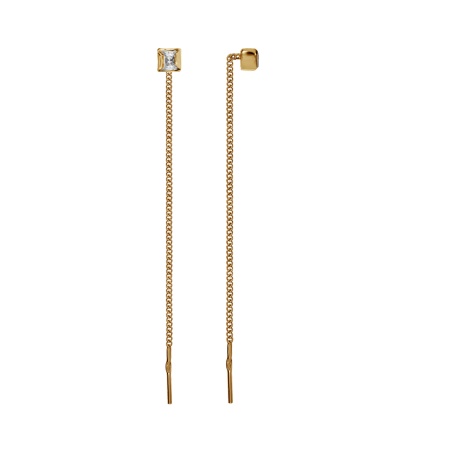 Купить оптом серьги из серебра с фианитами 2320204072-1 от Krasnoe