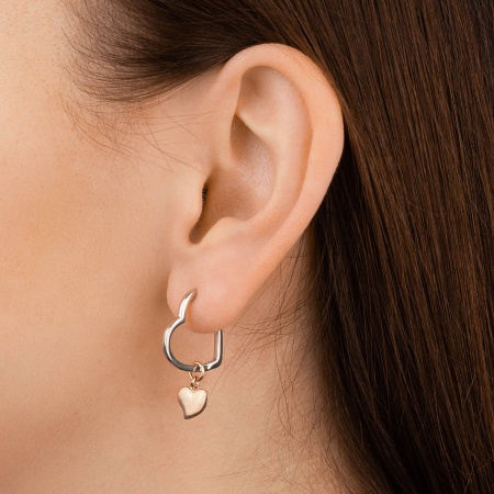 Купить оптом серьги из серебра с фианитами 2350201894л-4 от Krasnoe