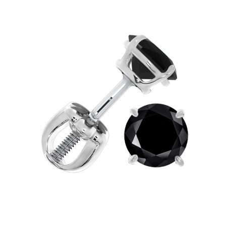 Купить оптом пусеты из серебра с фианитами П340203150-20 от Krasnoe