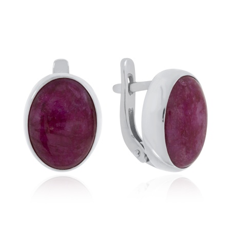 Купить оптом серьги из серебра с агатами 2340391796-37 от Krasnoe