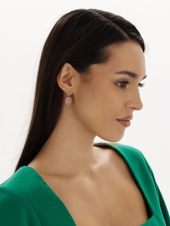 Купить оптом серьги из серебра с кошачий глазами 2340265145-30 от Krasnoe