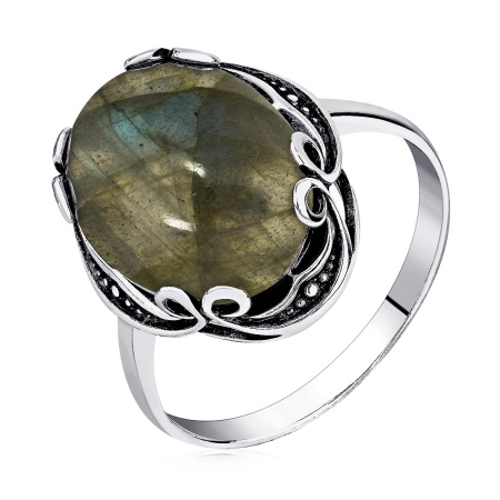 Купить оптом кольцо из серебра с лабрадоритом 1310Л05088 от Krasnoe