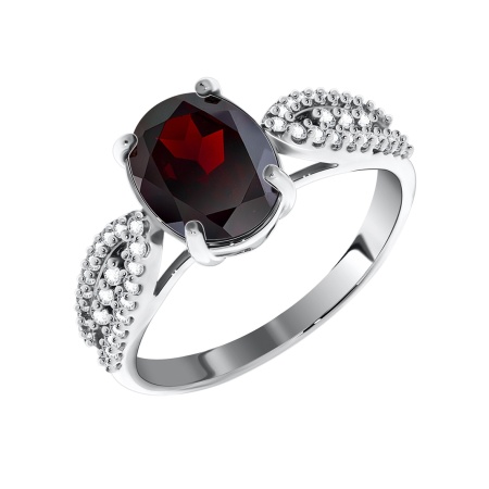 Купить оптом кольцо из серебра с фианитами 1340200186л-31 от Krasnoe