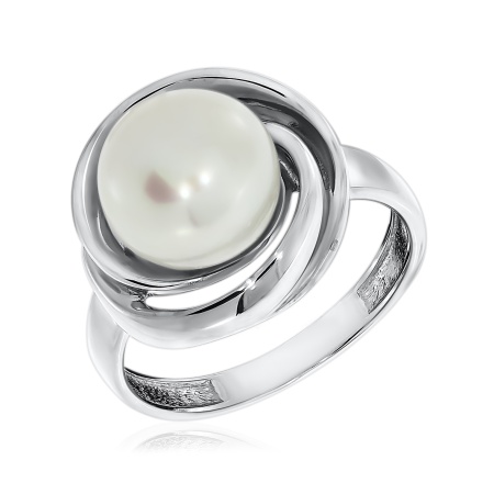 Купить оптом кольцо из серебра с жемчугом 1340050843 от Krasnoe