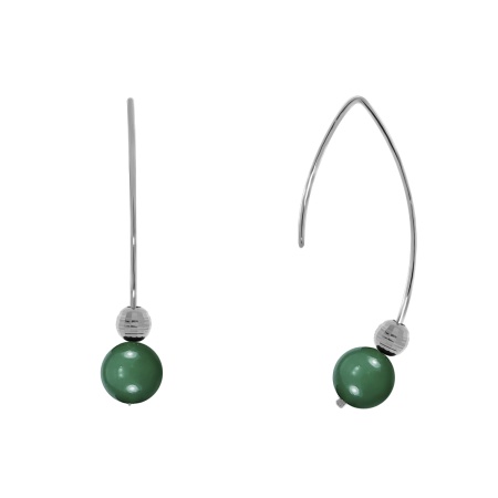 Купить оптом серьги из серебра с агатами 2340391068-60 от Krasnoe