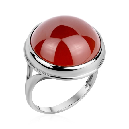 Купить оптом кольцо из серебра с агатом 1340396379-31 от Krasnoe