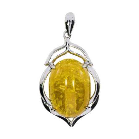 Купить оптом подвеска из серебра с кварцем 3340103500 от Krasnoe